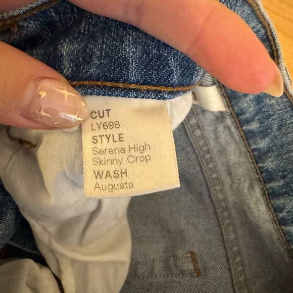 Reformation Serena High Skinny Crop - Picture 5 of 10